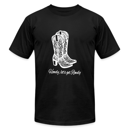 Howdy, Let's get Rowdy Graphic Oversized Tee