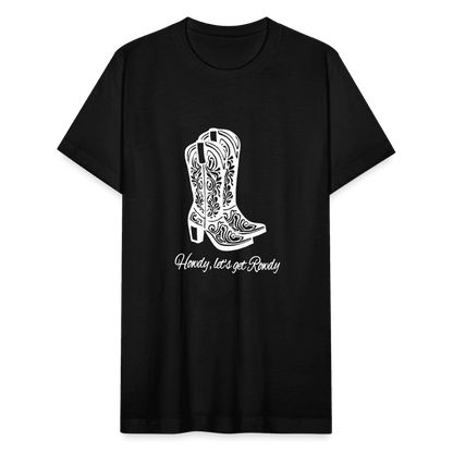 Howdy, Let's get Rowdy Graphic Oversized Tee