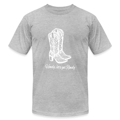 Howdy, Let's get Rowdy Graphic Oversized Tee