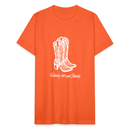 Howdy, Let's get Rowdy Graphic Oversized Tee