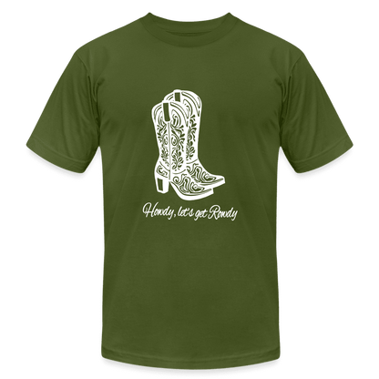 Howdy, Let's get Rowdy Graphic Oversized Tee