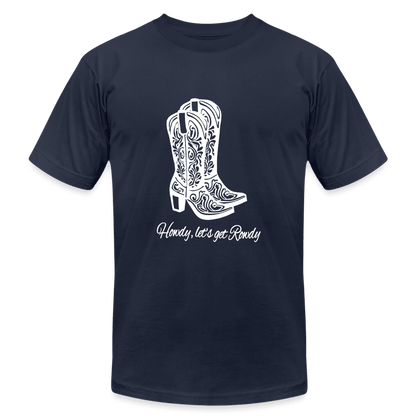 Howdy, Let's get Rowdy Graphic Oversized Tee