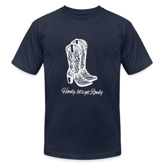Howdy, Let's get Rowdy Graphic Oversized Tee