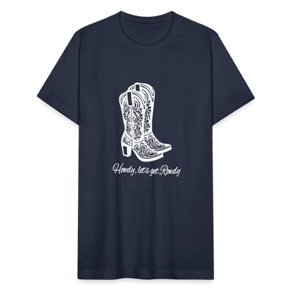 Howdy, Let's get Rowdy Graphic Oversized Tee
