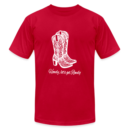 Howdy, Let's get Rowdy Graphic Oversized Tee