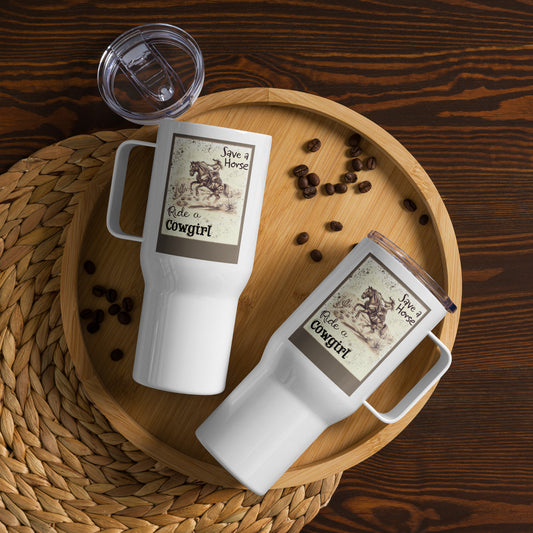 Save a Horse Ride a Cowgirl Tumbler