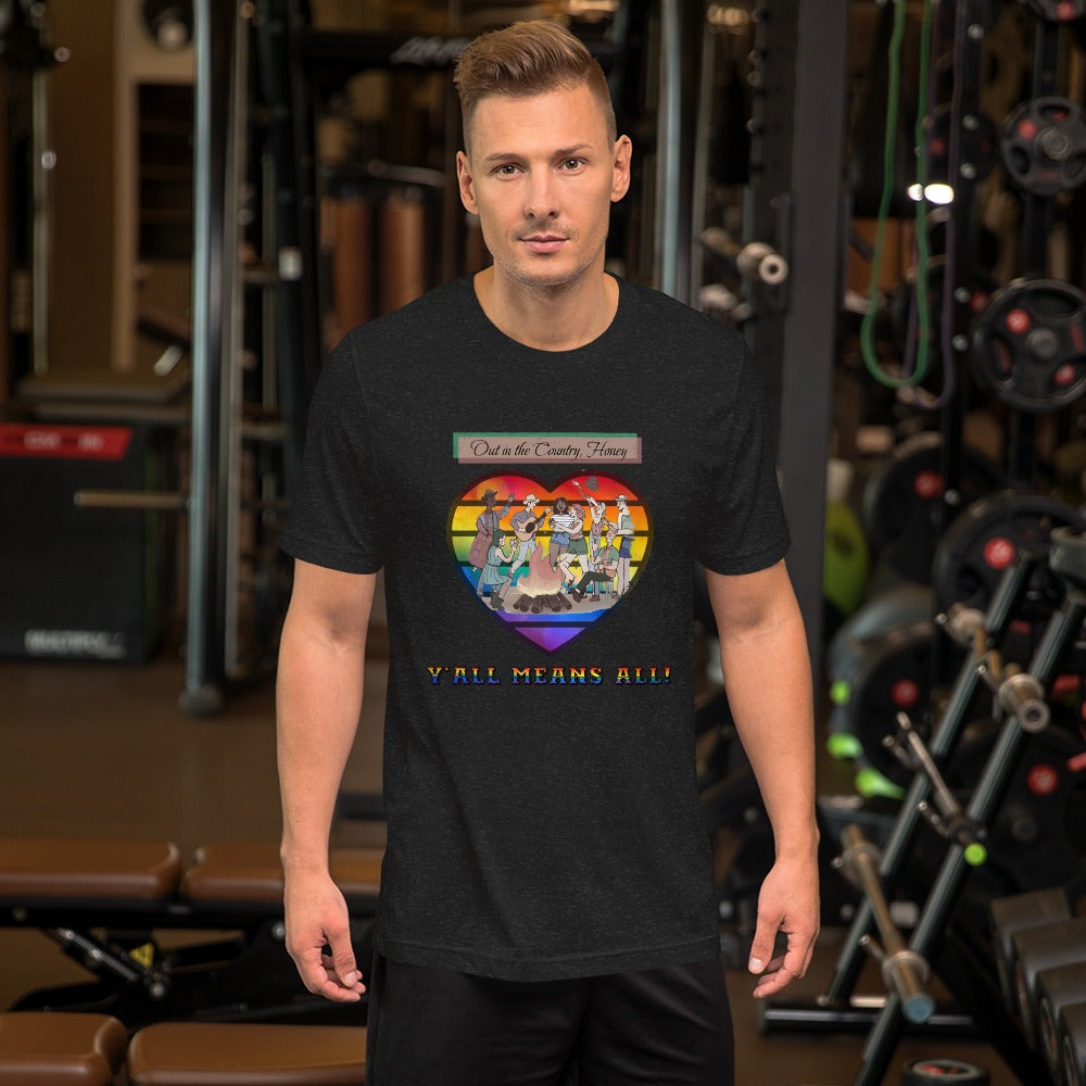 Y'all Means All - Inclusive Pride Graphic Tee