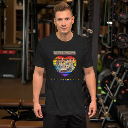 Y'all Means All - Inclusive Pride Graphic Tee