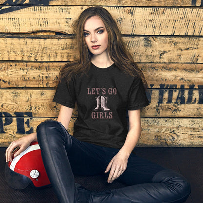 Let's Go Girls Boots Graphic Tee