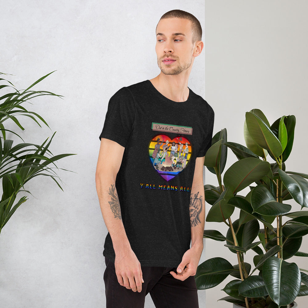Y'all Means All - Inclusive Pride Graphic Tee
