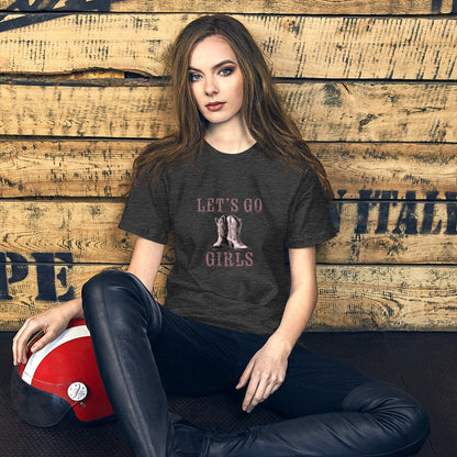 Let's Go Girls Boots Graphic Tee