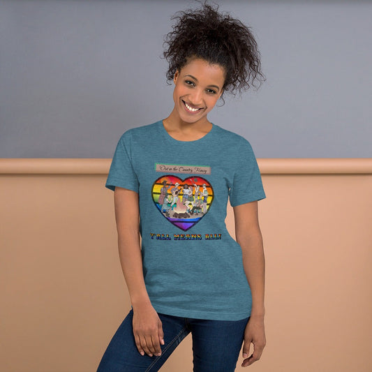 Y'all Means All - Inclusive Pride Graphic Tee
