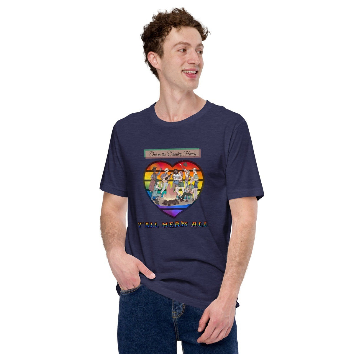 Y'all Means All - Inclusive Pride Graphic Tee