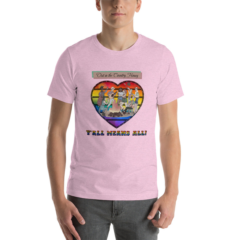 Y'all Means All - Inclusive Pride Graphic Tee