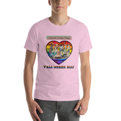 Y'all Means All - Inclusive Pride Graphic Tee