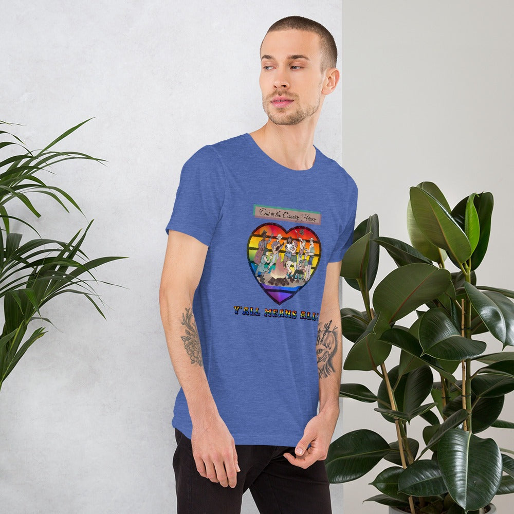 Y'all Means All - Inclusive Pride Graphic Tee