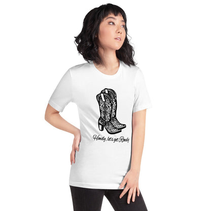 Howdy let's get Rowdy Graphic Unisex T-shirt