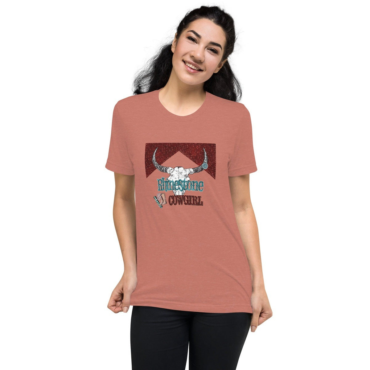 Rhinestone Cowgirl - Graphic T-shirt - Country Living - Vintage Tee