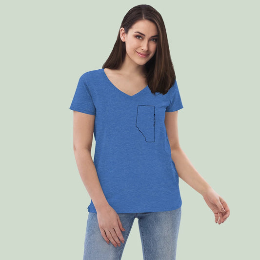 Alberta Bound T shirt - Women's V-neck