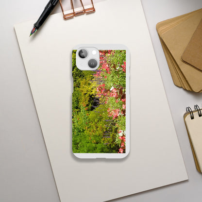 Slim pink flower case iPhone & Android