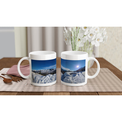 Rocky Mountain Landscape Printed Mug