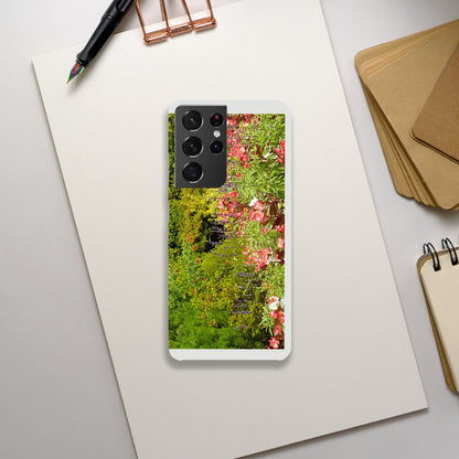 Slim pink flower case iPhone & Android