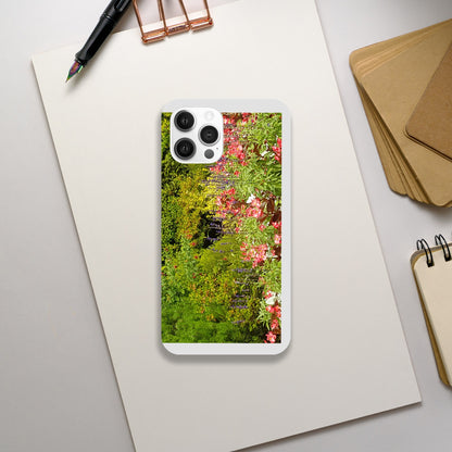 Slim pink flower case iPhone & Android