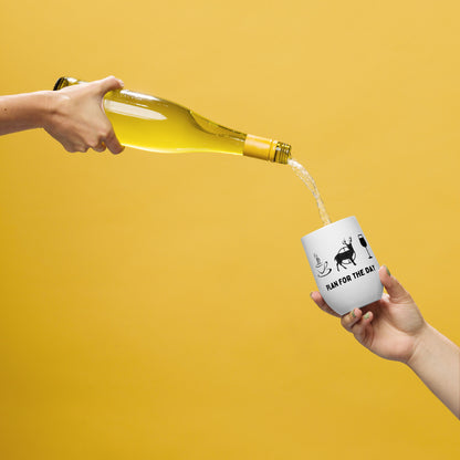 Plan for the Day Wine Tumbler